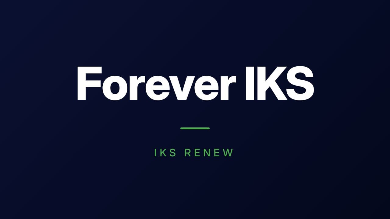 Forever IKS Data Service