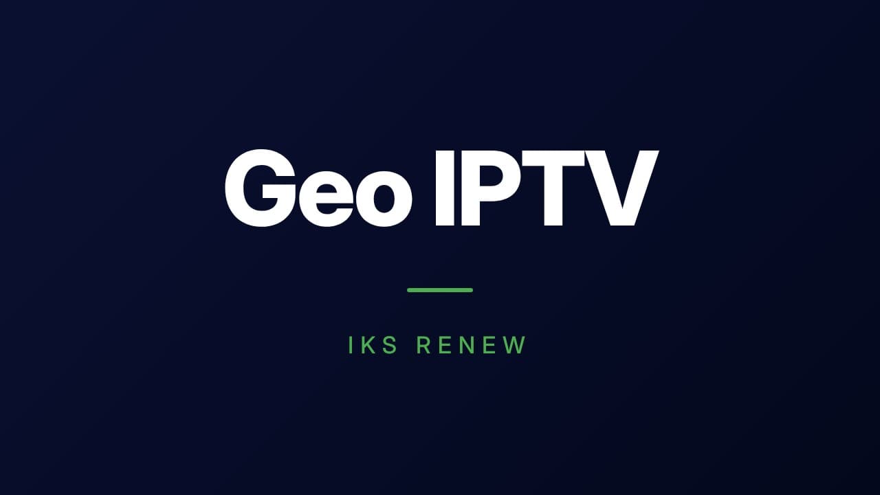 Geo IPTV